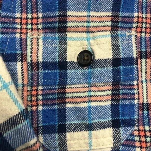 OshKosh Plaid Flannel Button-Up Shirt  Size 3T - Picture 2 of 16